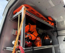 В Балтийске и Мамоново спасатели получили новые машины для работы на воде и обрывах