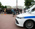 На площади Победы в Калининграде отметили 308-летие МВД