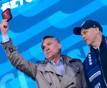 Несколько тысяч человек пришли на остров Канта поздравить «Балтику» с лучшим в истории сезоном в РПЛ
