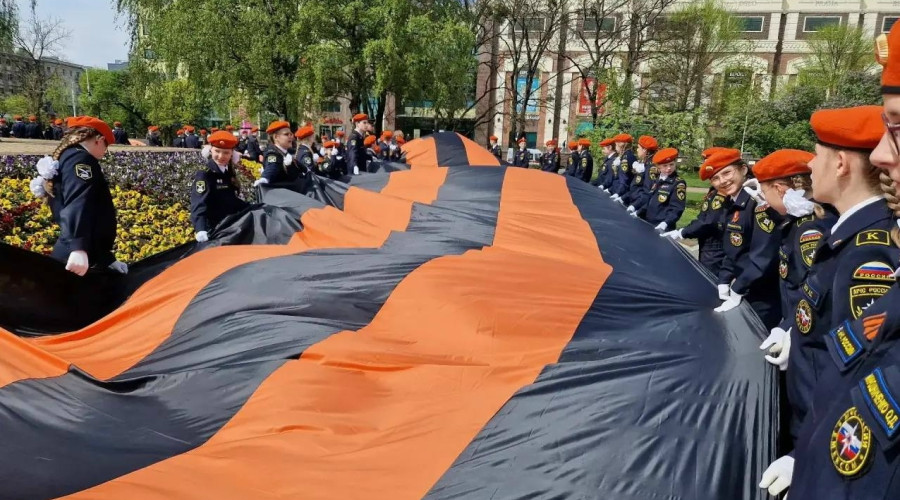 Церемония открытия акции «Георгиевская лента» пройдет в Калининграде у монумента «Мать‑Россия»