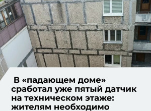 В доме на Московском проспекте сработал пятый датчик на техническом этаже