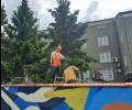 Устранение утечки на Северном вокзале Калининграда завершено