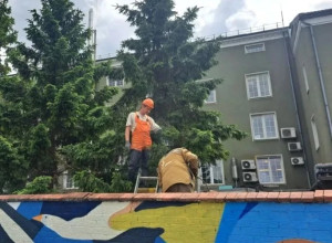 Устранение утечки на Северном вокзале Калининграда завершено