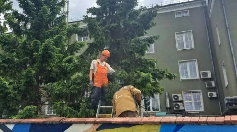 Устранение утечки на Северном вокзале Калининграда завершено