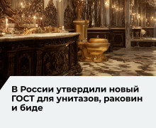 Новый ГОСТ для керамической сантехники вступит в силу с 1 июня 2026 года