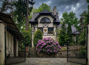 Светлогорские виллы в окружении цветущих рододендронов