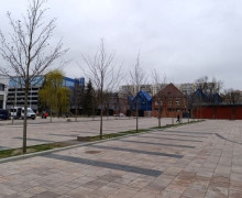 Парковку у Дворца спорта «Юность» в Калининграде планируют открыть в конце мая