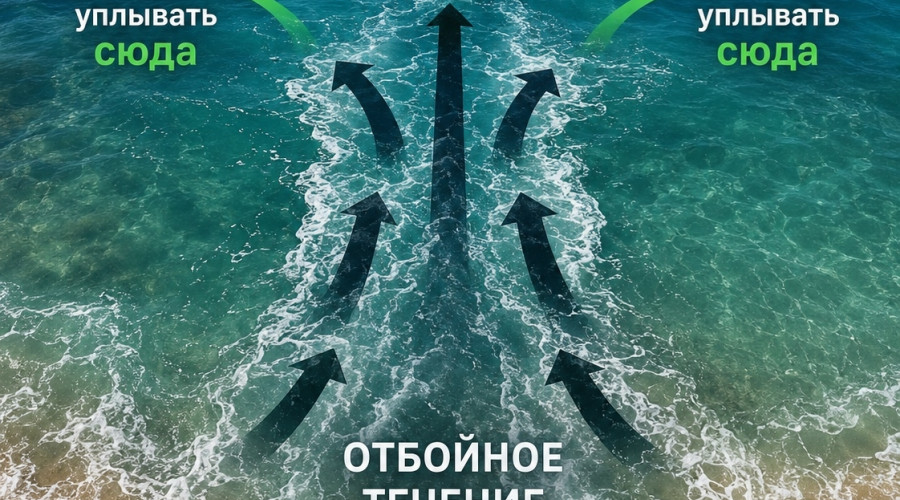 Начало купального сезона: какую угрозу несут отбойные течения
