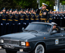 На площади Победы в Калининграде прошёл парад в честь 81-й годовщины Победы