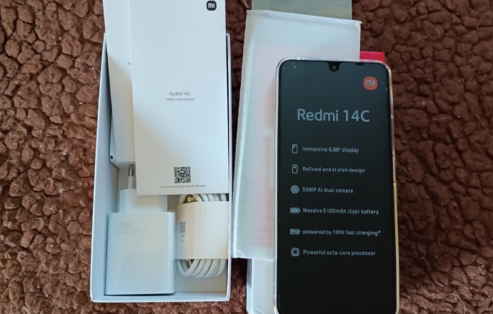 Продаётся телефон Xiaomi Redmi 14C, 8/256 ГБ, 2 SIM