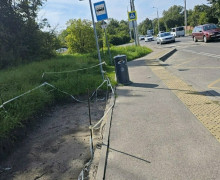 В Калининграде и Гурьевске зафиксированы случаи незавершённого ремонта у остановок