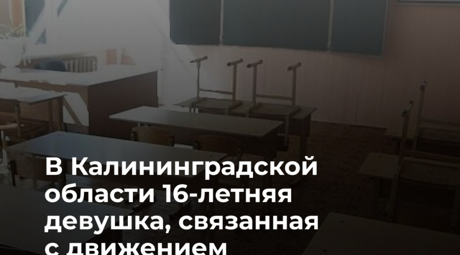 Подросток из Калининградской области осуждён за пропаганду запрещённого движения