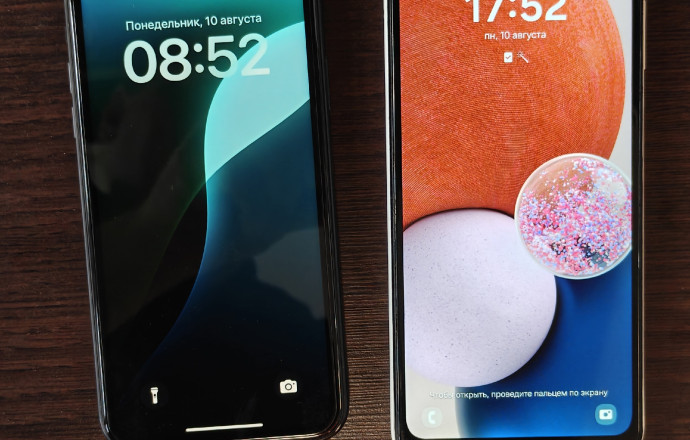 Продам телефоны Samsung A13 и iPhone XR