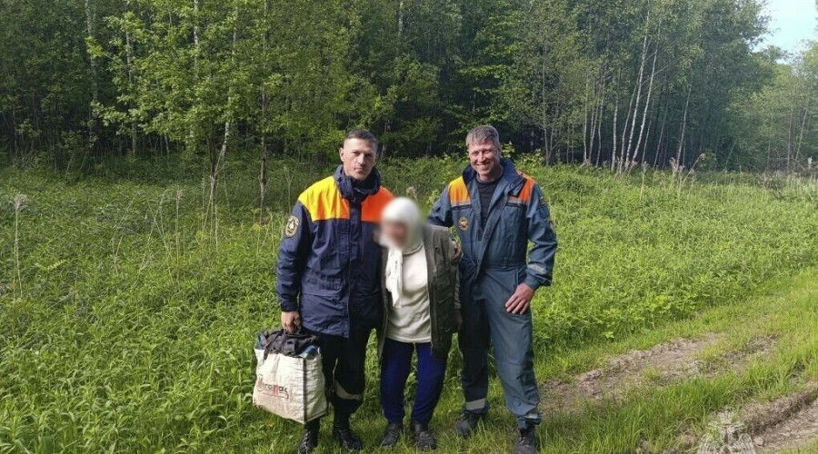 В лесу под Низовкой спасатели нашли 87-летнюю женщину, которая не могла выбраться самостоятельно