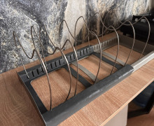 Продам раздвижной кухонный органайзер для сковородок, кастрюль и крышек