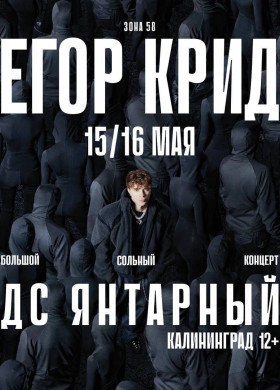 Разыгрываем билет на концерт Егора Крида в Максе