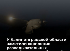 У границ Калининградской области зафиксирована активность сил НАТО