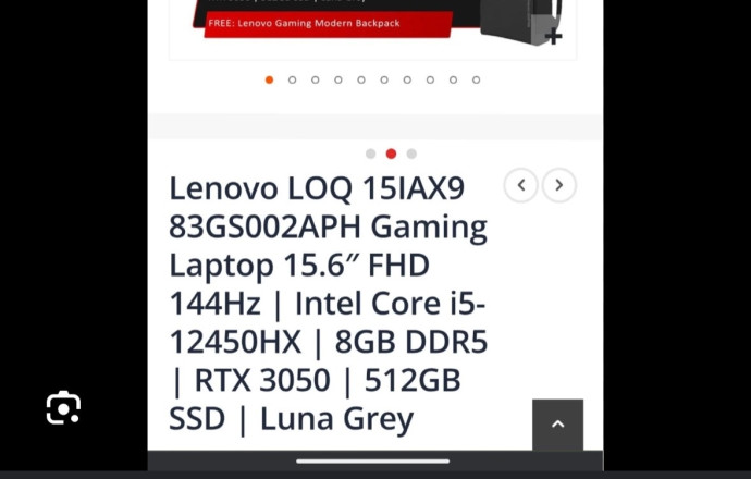 Продам игровой ноутбук Lenovo LOQ