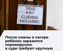 Прокуратура требует компенсацию за заражение ребенка норовирусом в лагере «Алые паруса»