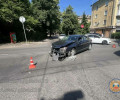 На перекрёстке Репина и Брамса в Калининграде столкнулись два автомобиля, пострадал пассажир