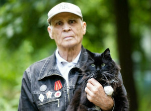 На улице Багратиона живёт знаменитый кот Васенька