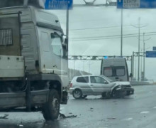 Массовое ДТП на Окружной в Калининграде: столкнулись четыре автомобиля