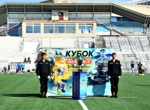 В Калининграде определился первый обладатель Кубка ВМФ по регби-7