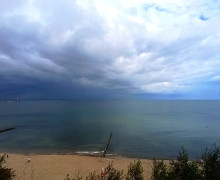 Фотографии заката на Балтийском море опубликовала жительница Калининграда