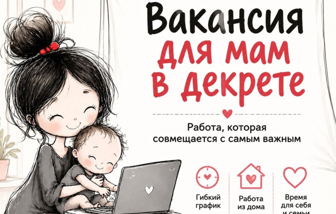 Удаленная работа для девушек 25+