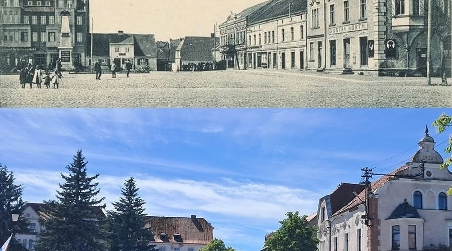 Рыночная площадь Даркемена: исторический снимок 1914–1920 годов