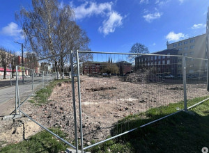 Сроки благоустройства сквера на Ленинском проспекте в Калининграде сдвинулись