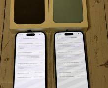 iPhone 16 128GB в бирюзовом и черном цвете