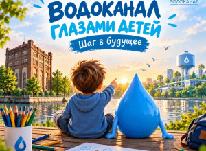 Областной «Водоканал» проводит конкурс детских рисунков о будущем предприятия