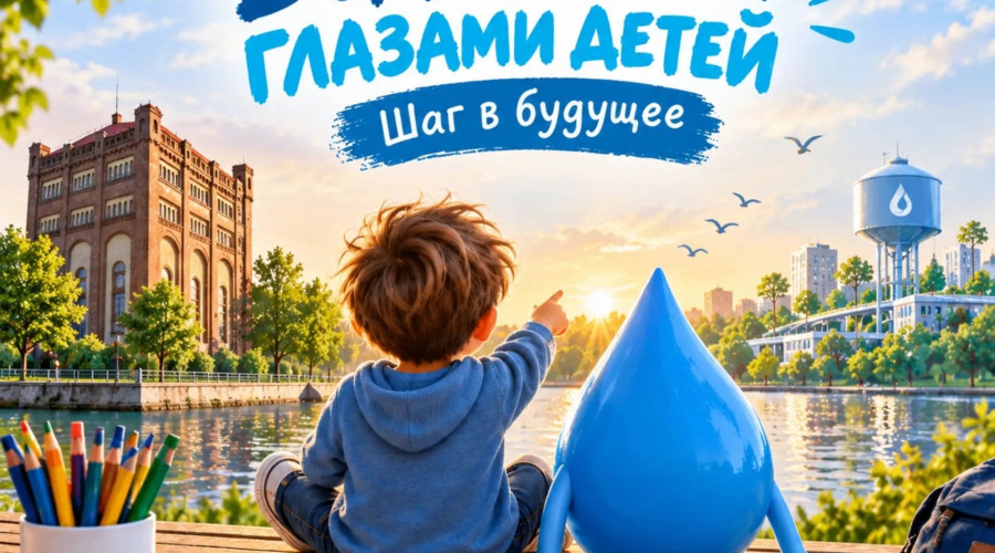 Областной «Водоканал» проводит конкурс детских рисунков о будущем предприятия
