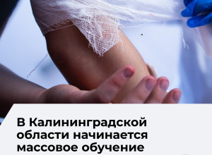 В Калининградской области запускают программу обучения первой помощи