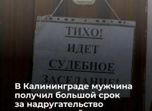 Житель Калининграда получил 12,5 лет колонии за преступление против падчерицы