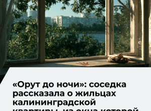Соседи рассказали о семье, из окна квартиры которой выпал трёхлетний мальчик в Калининграде