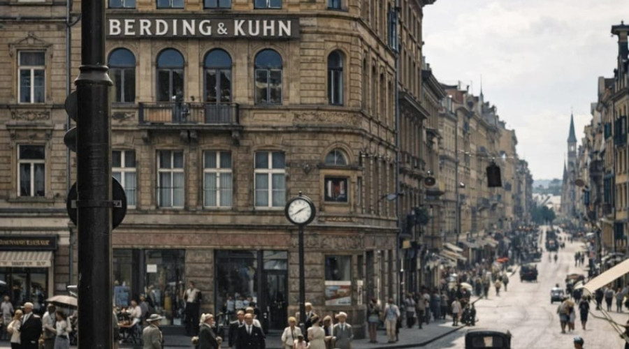 Площадь Кайзера Вильгельма в центре Кёнигсберга: исторический снимок