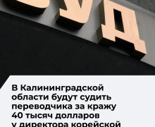 Переводчика из Подмосковья будут судить в Калининградской области за мошенничество в особо крупном размере