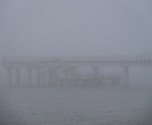 Туманная атмосфера в Зеленоградске напомнила о «Сайлент Хилле»