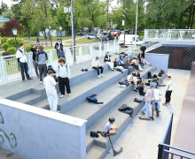 Обновлённый скейт-парк на Верхнем озере открыли в Калининграде
