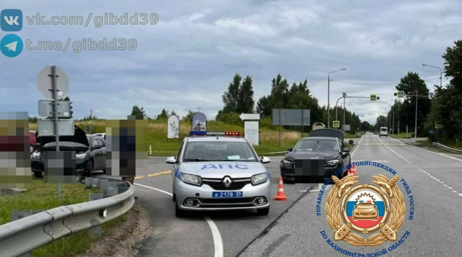 Ребенок пострадал в ДТП на трассе под Неманом, его доставили в ДОБ