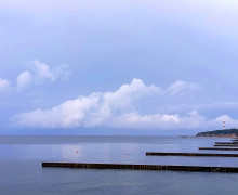 Фотографии заката на Балтийском море опубликовала жительница Калининграда