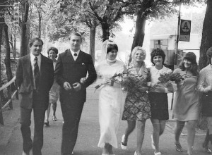 Свадебная церемония в Калининграде, 1973 год