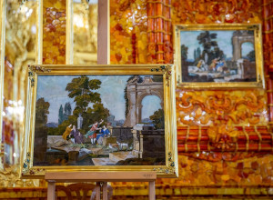 В Калининград впервые привезут подлинный фрагмент мозаики Янтарной комнаты