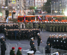Вечерние репетиции Парада Победы изменили движение в центре Калининграда