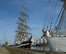 Парусник «Крузенштерн» вернулся из первого рейса в навигации 2026 года