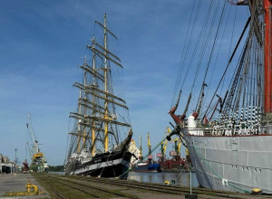 Парусник «Крузенштерн» вернулся из первого рейса в навигации 2026 года