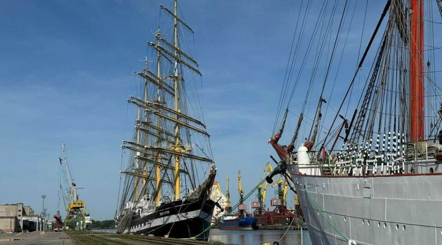 Парусник «Крузенштерн» вернулся из первого рейса в навигации 2026 года