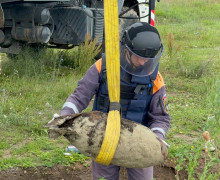 В Нестеровском районе при добыче торфа нашли авиабомбу